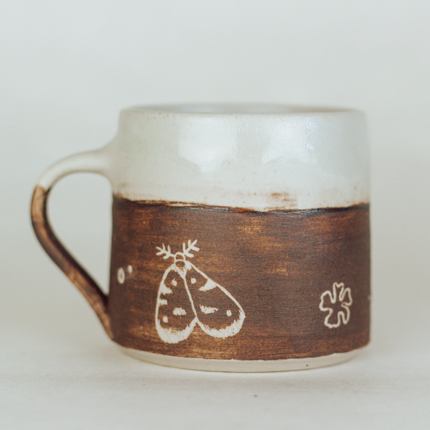 Chestnut Moth Mug
