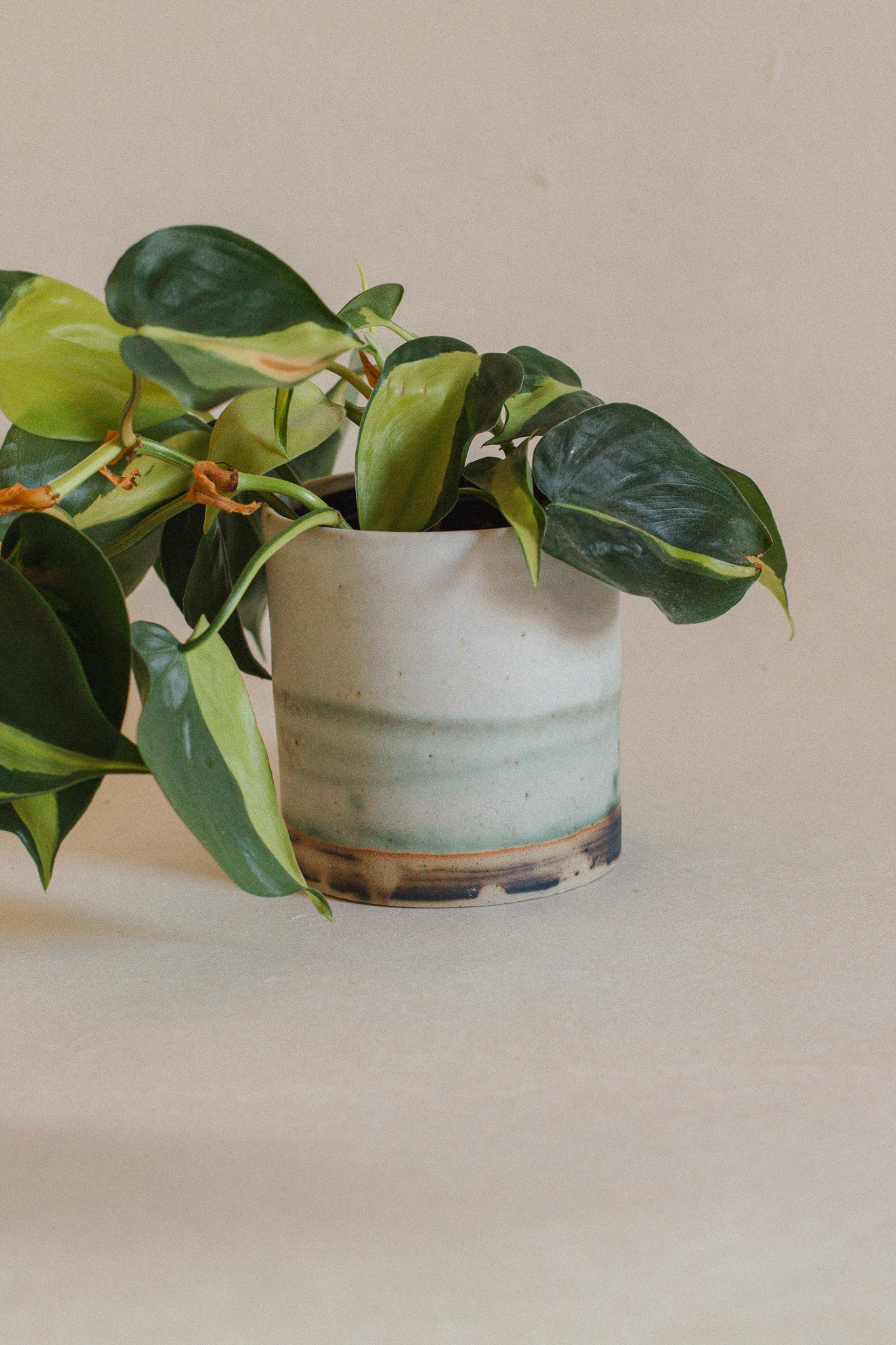 Copper Drift Ceramic Plant Pot