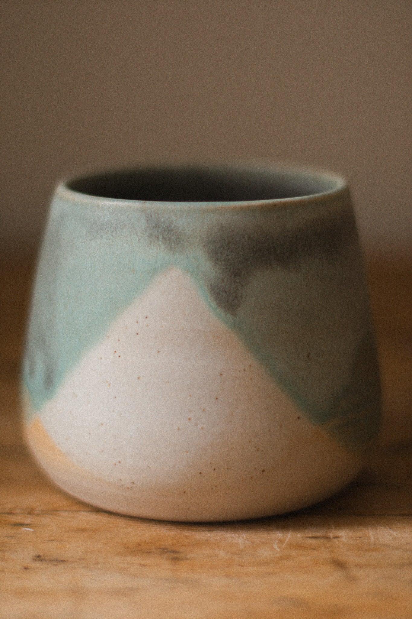 Misty Sea Ceramic Tumbler