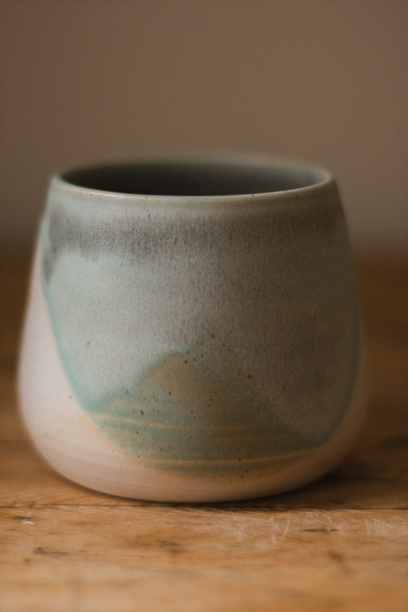 Misty Sea Ceramic Tumbler