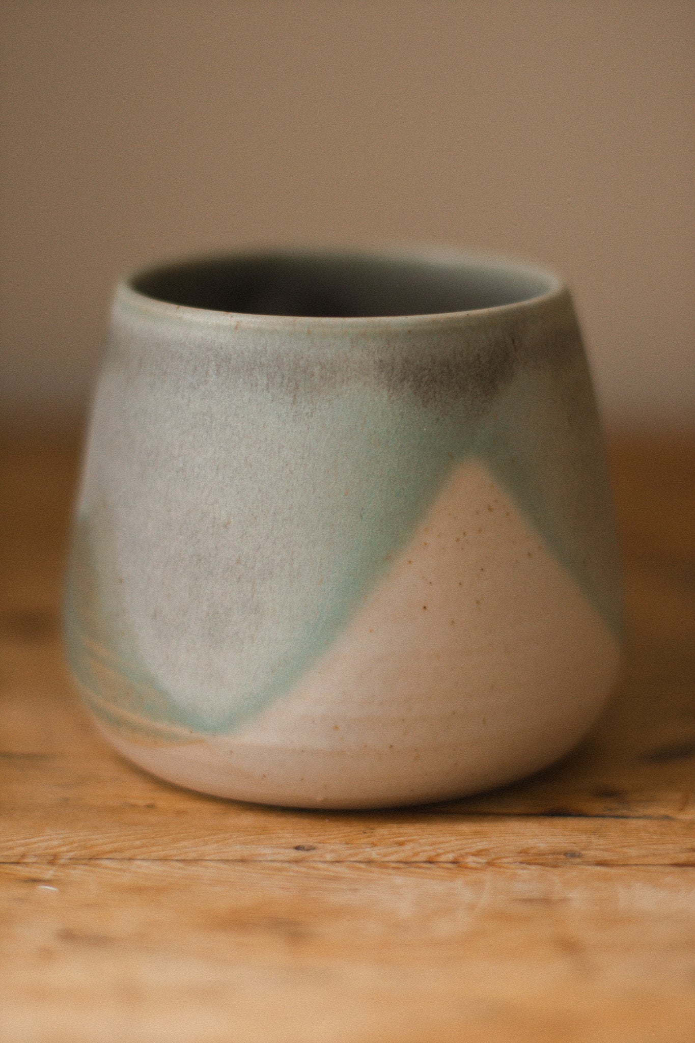Misty Sea Ceramic Tumbler