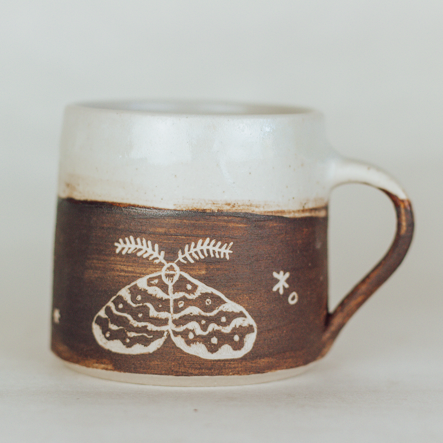 Chestnut Moth Mug