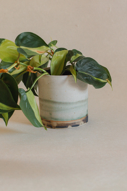 Copper Drift Ceramic Plant Pot
