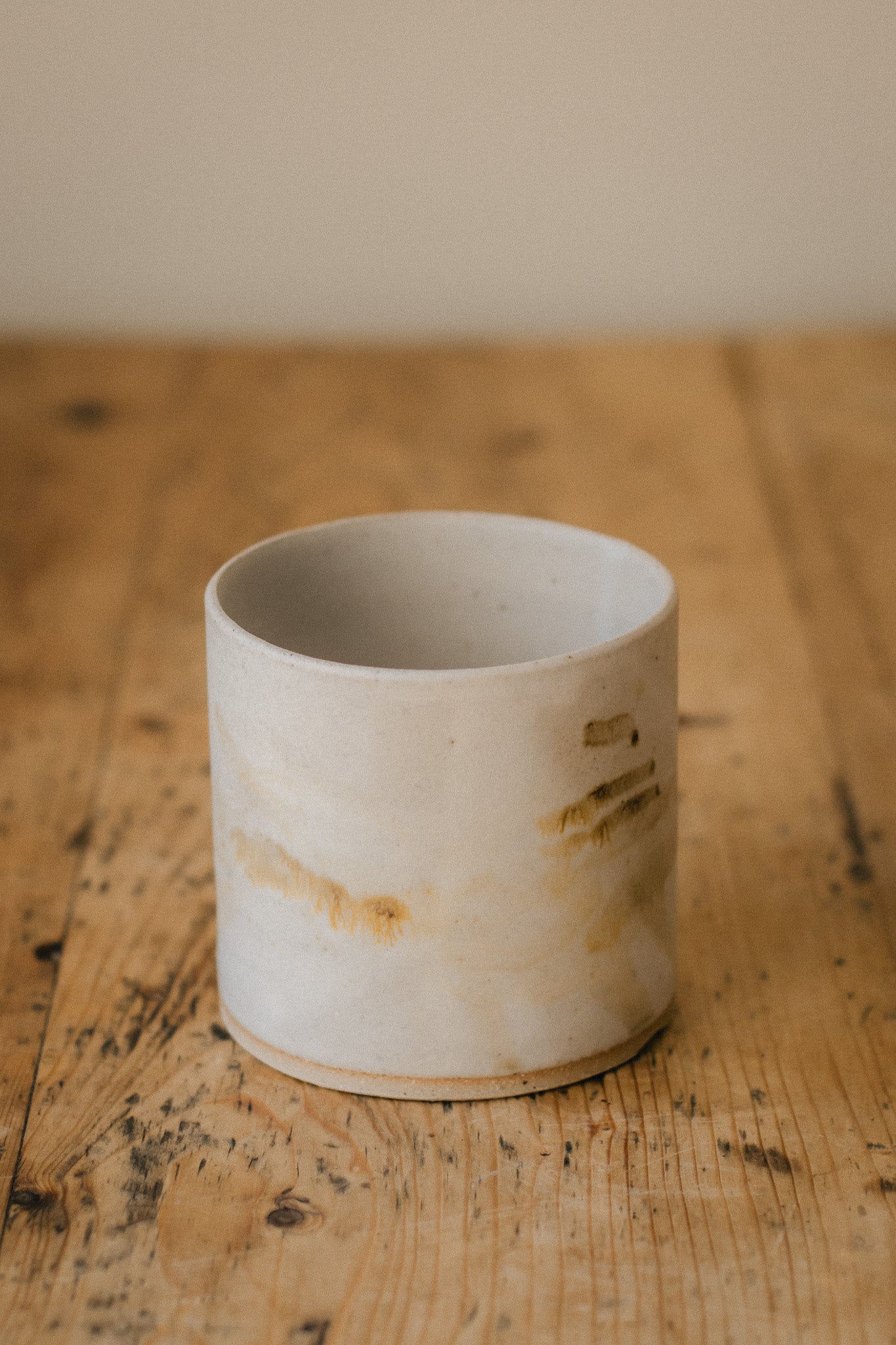 Driftwood On Sand Ceramic Planter