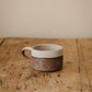 Sgraffito Moth Ceramic Mug