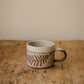 Fern Sgraffito Handmade Ceramic Mug