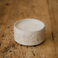 Soy Wax Candle in Carved Ceramic Pot