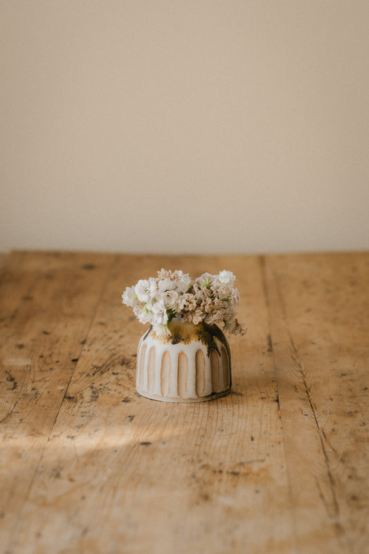 Fluted Mini Vase