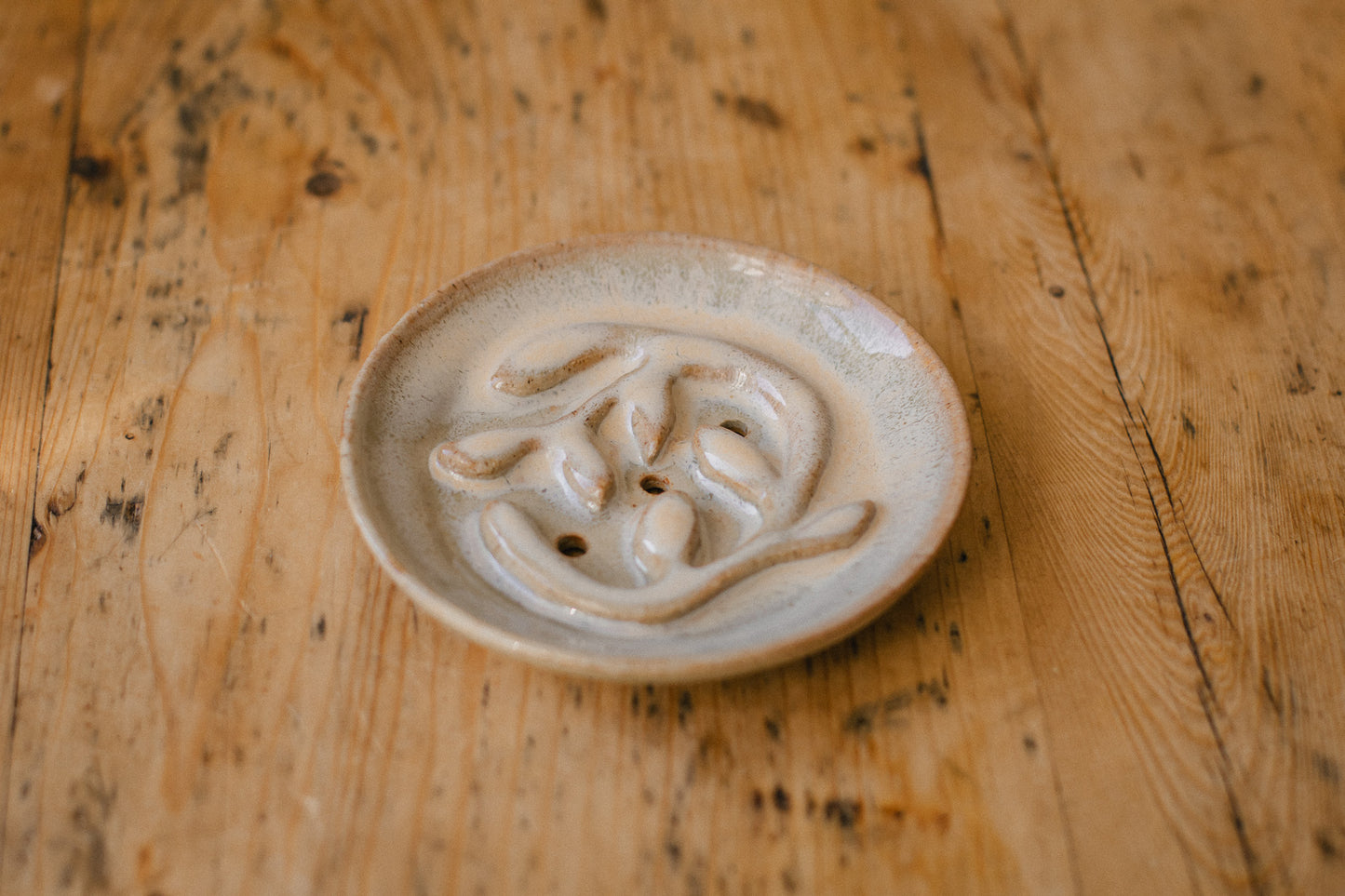 Decorated Soap Dish