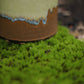 Drip Green and Brown Planter