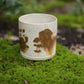 Speckled White & Iron Oxide Ceramic Planter