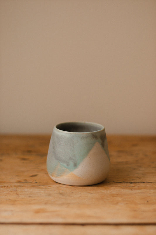 Misty Sea Ceramic Tumbler