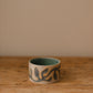 Handmade Vine Carved Ceramic Pot