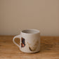 White Speckled & Iron Oxide Glaze Mug