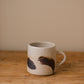 White Speckled & Iron Oxide Glaze Mug