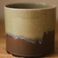 Drip Green and Brown Planter
