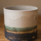 Handmade Ceramic Plant Pot with Copper Oxide