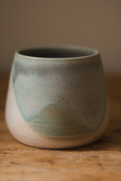 Misty Sea Ceramic Tumbler