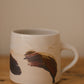White Speckled & Iron Oxide Glaze Mug