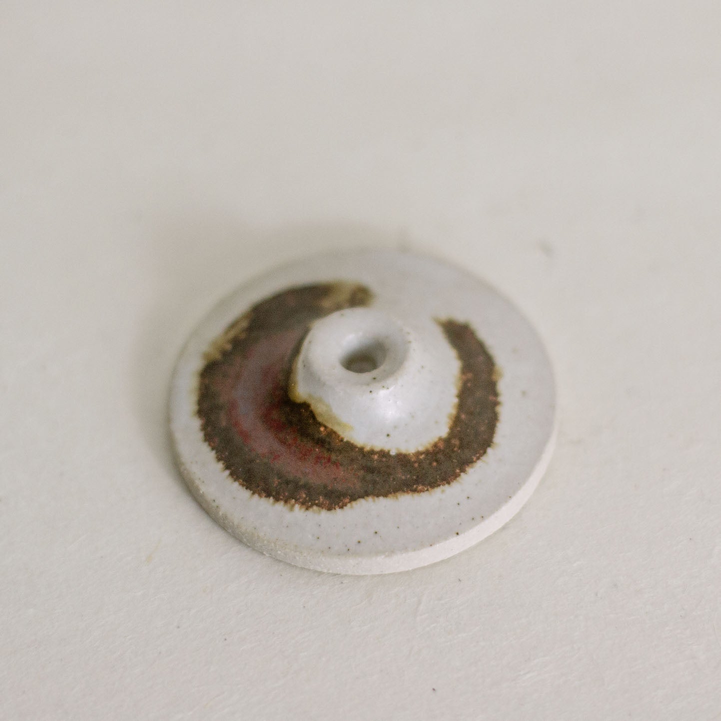 Brushed Sienna Mini Candlestick Holder