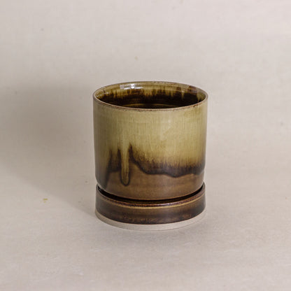 Woodland Glaze Planter Set