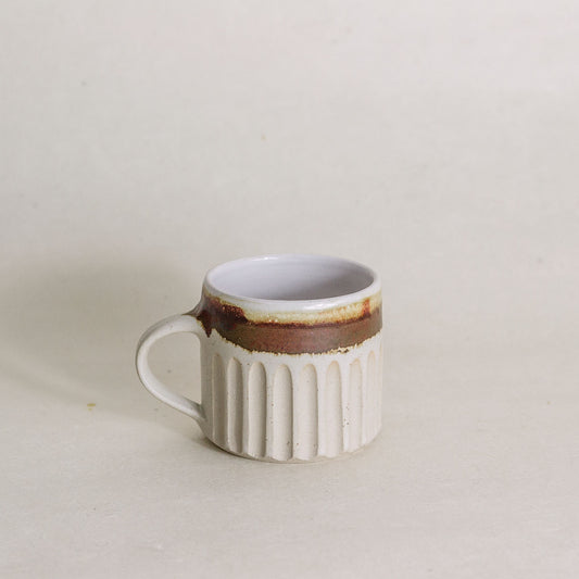 Iron Drip Fluted Mug
