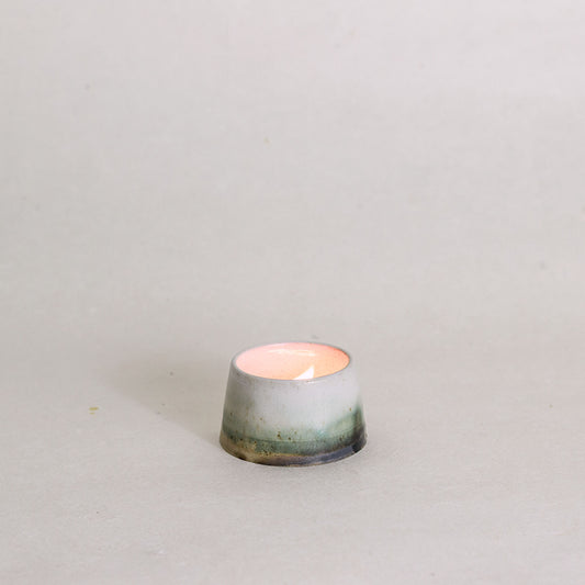 Copper Drift Tea Light Holder