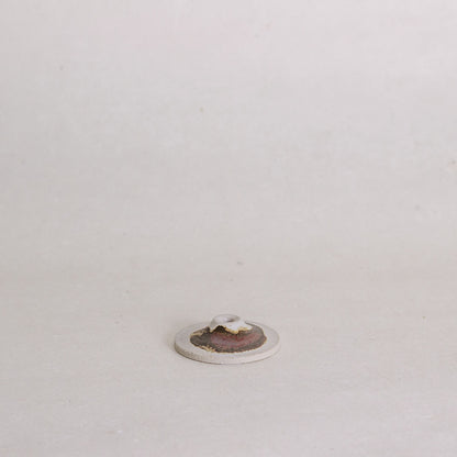 Brushed Sienna Mini Candlestick Holder