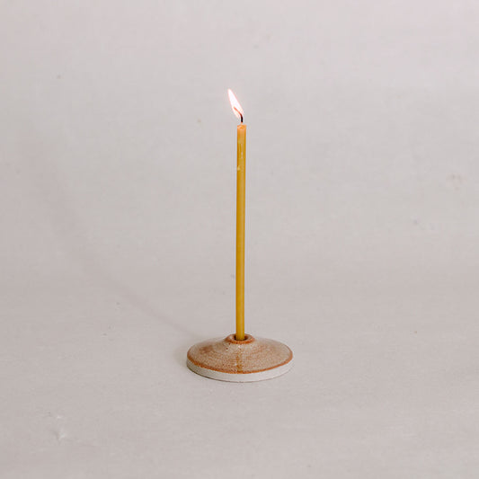 Warm Honey Mini Candlestick Holder