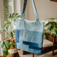 Up-cycled Denim Patchwork Tote Bag