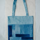 Up-cycled Denim Patchwork Tote Bag