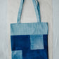 Up-cycled Denim Patchwork Tote Bag