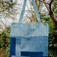 Up-cycled Denim Patchwork Tote Bag