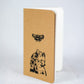 A6 Bee and Bear Block Printed Notebook