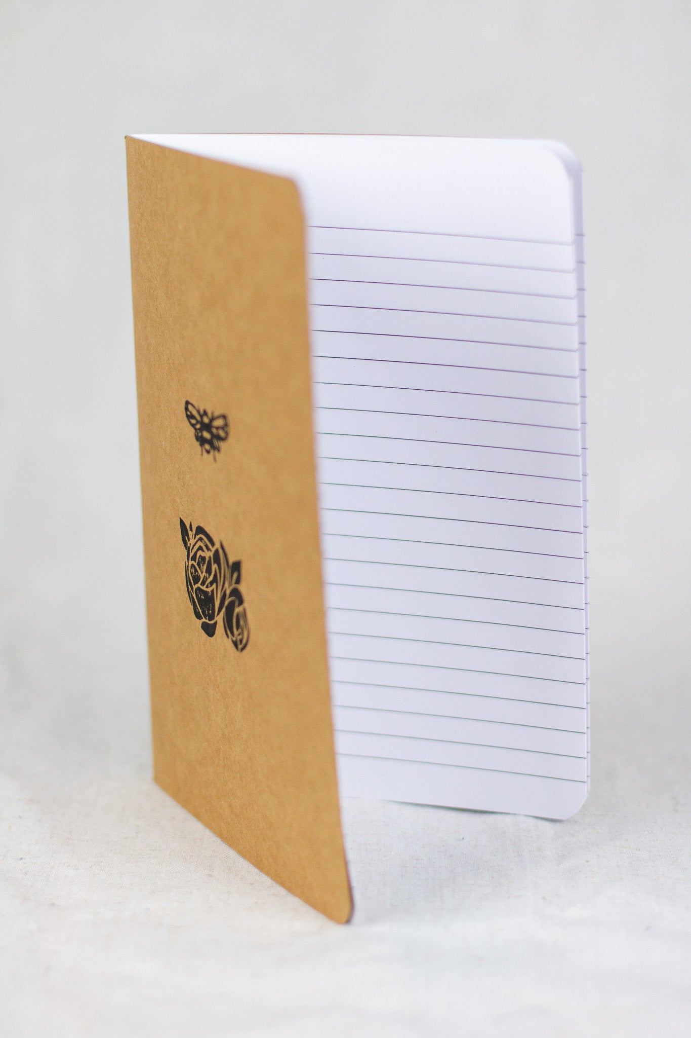 Bee Lino Printed A5 Notebook