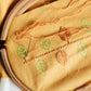 Autumnal Leaf Embroidered Pouch