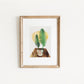 Original Potted Plant Collage